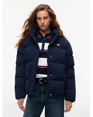 Tommy Hilfiger Relaxed Down Alaska Puffer Jacket - Blue
