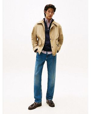 Tommy Hilfiger Denton Straight Leg Jeans Mit Fade-Effekt - Blau