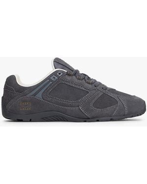 Tommy Hilfiger Archive Runner Suede Cleat Low Profile Trainers - Grey