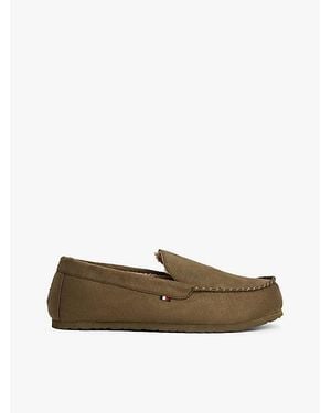 Tommy Hilfiger Hausschuh Im Driver-Style Mit Fleece-Futter - Mehrfarbig