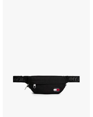 Tommy Hilfiger Essential Gürteltasche Mit Logomuster - Weiß