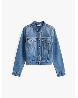 Tommy Hilfiger Adaptive Slim Fit Jeansjacke - Blau