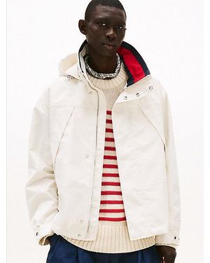 Tommy Hilfiger The Runway Collection Oversized Fit Regatta-Jacke - Weiß