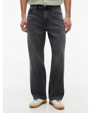 Tommy Hilfiger Jaimie Faded Relaxed Straight Jeans - Black