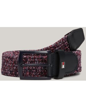 Tommy Hilfiger Cintura Elastica Con Motivo Intrecciato - Multicolore