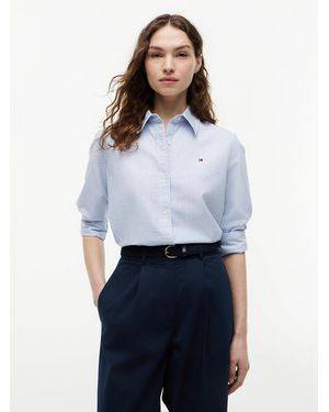 Tommy Hilfiger Oxford Shirt - Blue