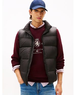Tommy Hilfiger Water Repellent Down Puffer Gilet - Red