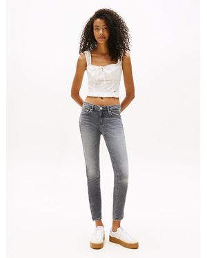 Tommy Hilfiger Skinny Ankle Zip Jeans - Multicolour