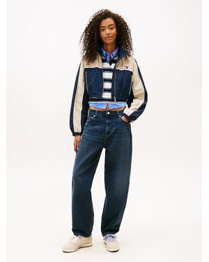 Tommy Hilfiger High Rise Wide Balloon Leg Jeans - Blue