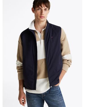 Tommy Hilfiger Water Repellent Packable Vest - Blue