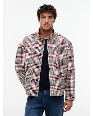 Tommy Hilfiger New York Label Check Relaxed Jacket - Multicolour