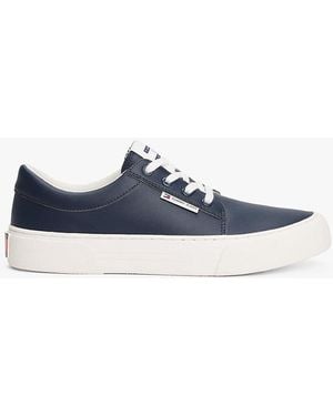 Tommy Hilfiger Logo Tag Derby Trainers - Blue