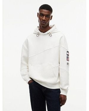 Tommy Hilfiger Sudadera Amplia Con Capucha Tommy X Sailgp - Blanco