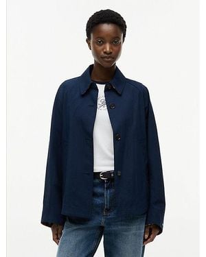 Tommy Hilfiger Water Repellent Short Jacket - Blue