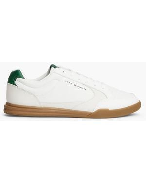 Tommy Hilfiger Lightweight Suede Moc Toe Shoes - White