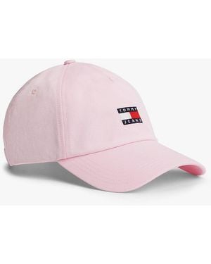 Tommy Hilfiger Heritage Logo Baseball Cap - Pink