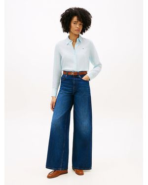 Tommy Hilfiger Indie High Rise '70S Wide Jeans - Blue