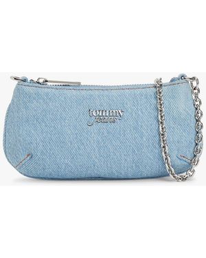 Tommy Hilfiger Denim Chain Strap Logo Wallet - Blue