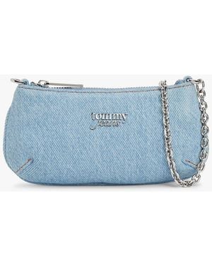 Tommy Hilfiger Denim Chain Strap Logo Wallet - Blue