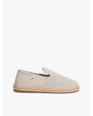 Tommy Hilfiger Gebreide Flexibele Espadrille - Wit