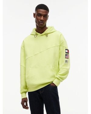 Tommy Hilfiger Tommy X U.s. Sail Gp Team Relaxed Hoody - Yellow