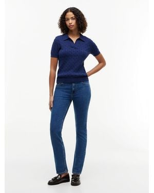Tommy Hilfiger Mid Rise Slim Jeans - Blue