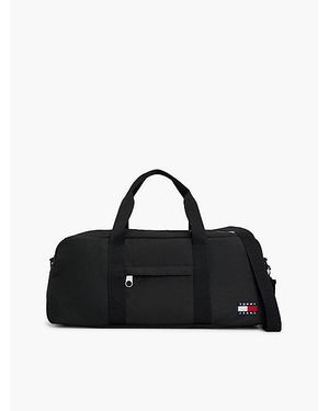Tommy Hilfiger Bolsa De Deporte Essential Con Inscripción Del Logo - Negro