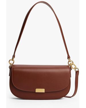 Tommy Hilfiger Iconic Leather Crossbody Bag - Brown