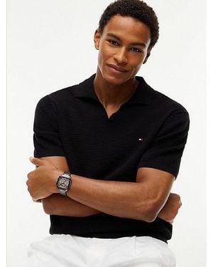 Tommy Hilfiger Reloj Cuadrado Con Engranaje Visible - Negro