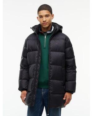 Tommy Hilfiger Relaxed Down Hooded Parka - Blue