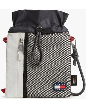 Tommy Hilfiger Outdoor Drawstring Sacoche Bag - Black