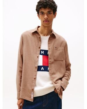 Tommy Hilfiger Chemise En Flanelle Coupe Standard - Neutre
