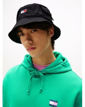 Tommy Hilfiger Cappello A Secchiello Heritage Con Tasca - Verde