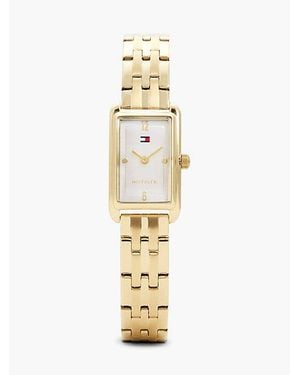 Tommy Hilfiger Reloj De Acero Chapado En Oro - Metálico