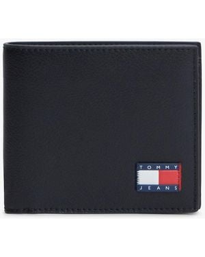 Tommy Hilfiger Heritage Wallet With Leather - Black