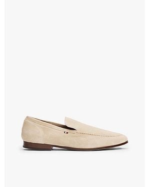 Tommy Hilfiger Mocasines De Ante Flexibles - Blanco