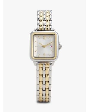 Tommy Hilfiger Reloj De Acero Inoxidable Chapado En Oro - Metálico