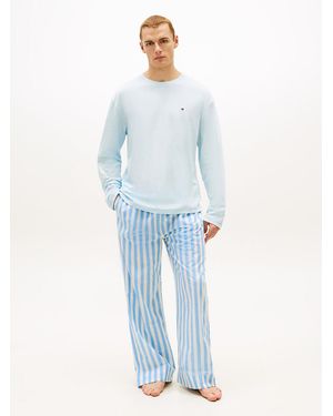 Tommy Hilfiger Th Original Print Pyjama Set - Blue