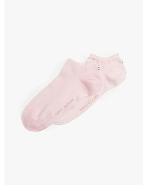 Tommy Hilfiger Pack De 2 Pares De Calcetines Cortos - Rosa