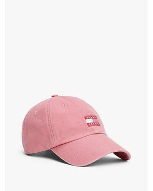 Tommy Hilfiger Gorra De Béisbol Heritage Con Logo Tonal - Rosa