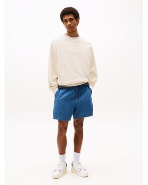 Tommy Hilfiger Ripstop Relaxed Shorts - Blue