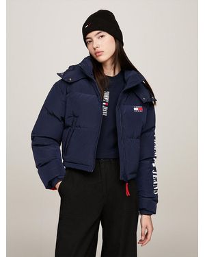 Tommy Hilfiger Archive Water Resistant Alaska Puffer - Blue