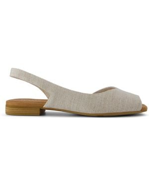 TOMS Briella Slingback Ballet Flat - Metallic