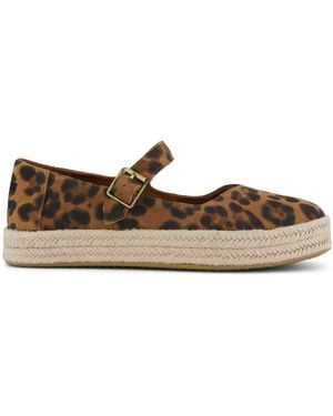TOMS Carolina Mary Jane Espadrille - Brown