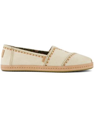 TOMS Alpargata Leather Wrap - Natural