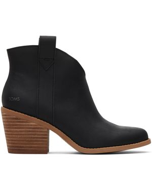 TOMS Constance Heeled Boots - Black