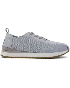 TOMS Resident Plus Lace-Up Trainer - Grey