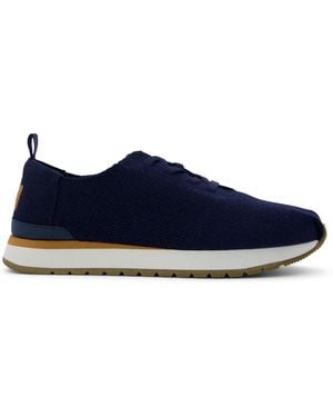 TOMS Resident Plus Lace-Up Trainer - Blue