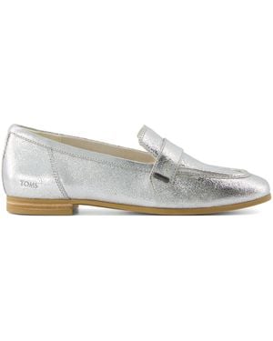 TOMS Lynette Loafer Shoes - Grey