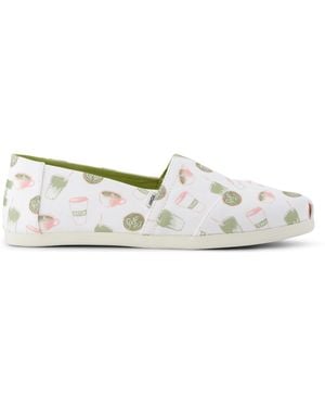 TOMS Matcha Alpargata - White